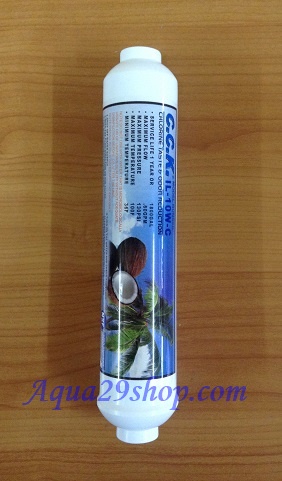 ไส้กรอง Post Carbon Inline 10 นิ้ว ยี่ห้อ C.C.K.