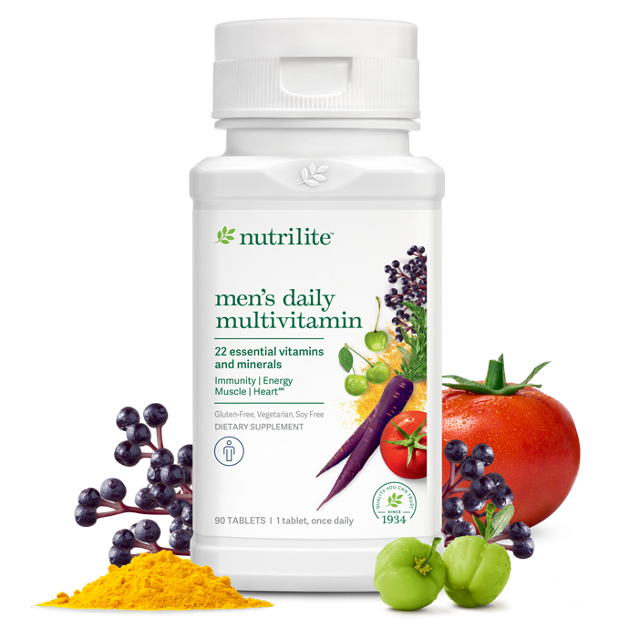 Nutrilite Men’s Daily Multivitamin Tablets วิตามินรวมสำหรับคุณผู้ชาย ขนาด 3 เดือน