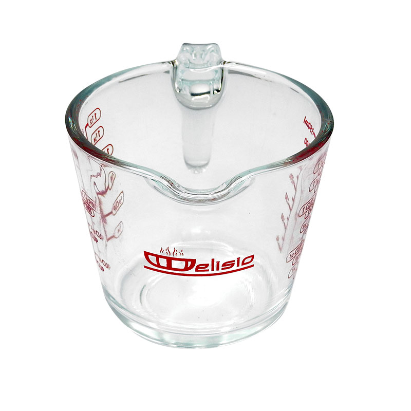 ถ้วยตวงดีลิซิโอ้ Delisio 12 OZ หรือ 350 cc แก้วหนา 5 mm. 1610-550