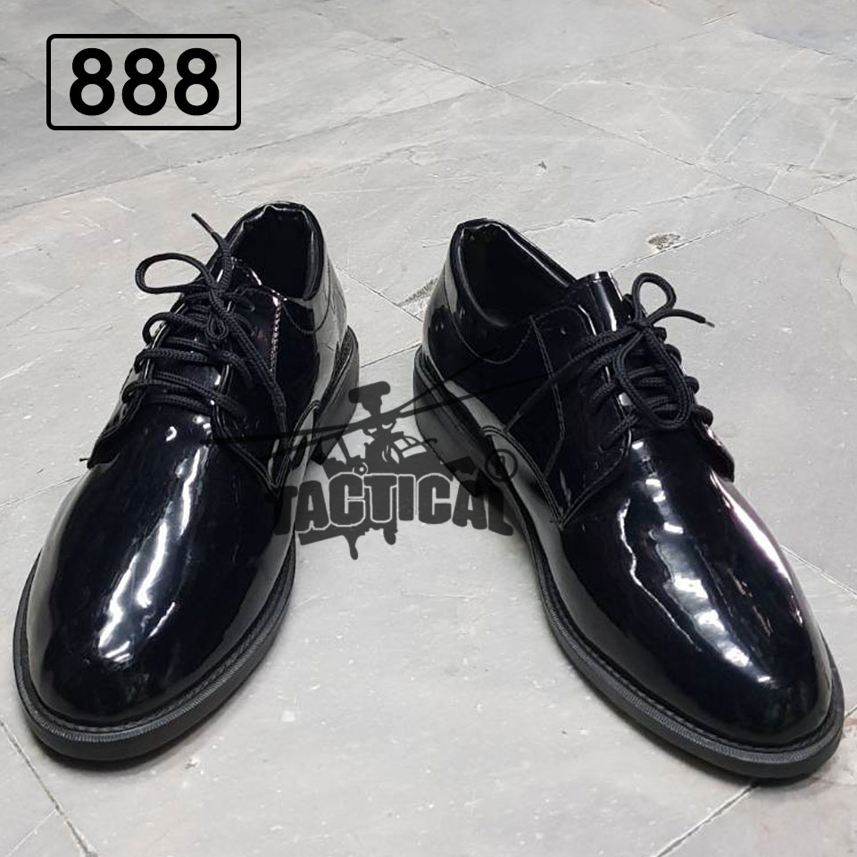 รองเท้าคัทชู ผูกเชือก หนังแก้ว 888