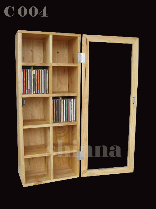 ตู้เก็บแผ่น CD ติดผนัง