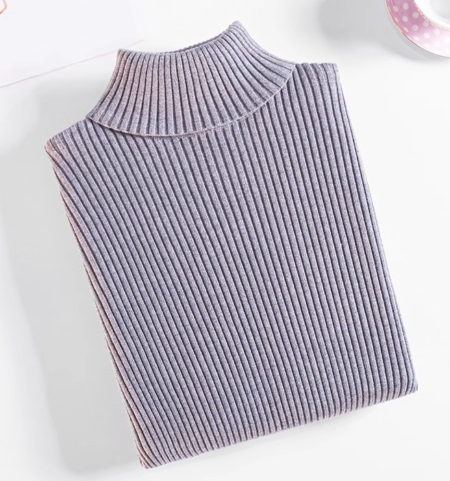 2324-0052 เสื้อไหมพรมไซส์ใหญ่ คอเต่า ใส่แทนฮีทเทคได้ ตัวนี้ฟีนมาก แอดใส่แล้วผ้านุ่มยืดเยอะ อุ่นมาก