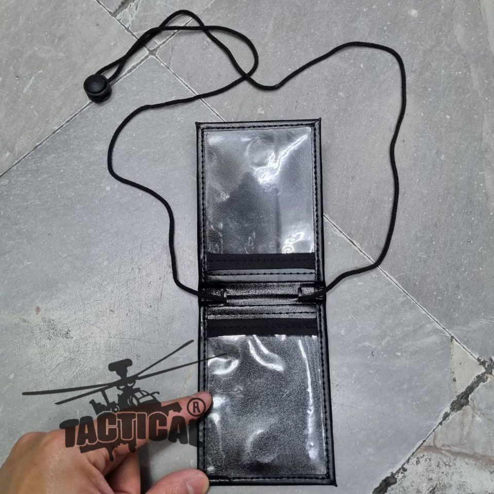 กระเป๋าบัตรคล้องคอ โล่แดง สืบสวน