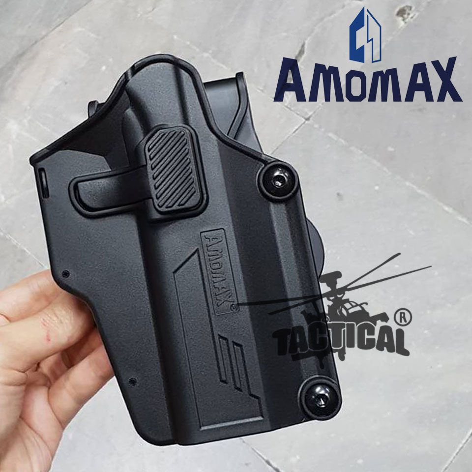 (งานแท้) ซองปืนพกนอกปลดนิ้วชี้ Universal ยี่ห้อ Amomax รุ่น Per-Fit Holster