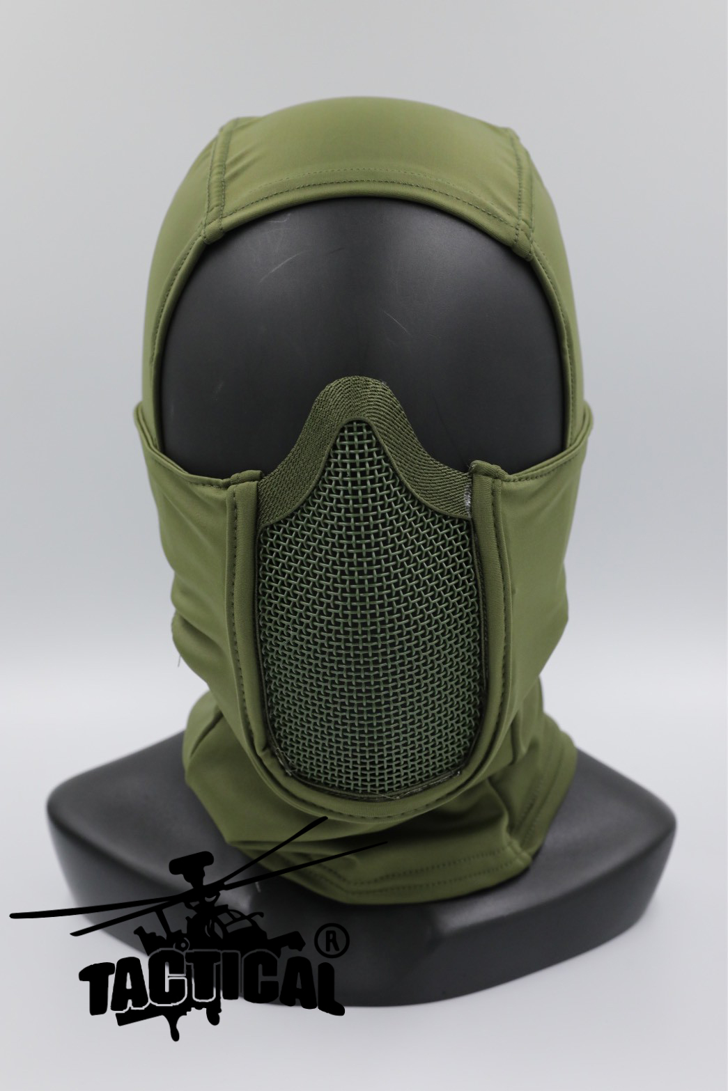 โม่ง + ตระแกรงเหล็กกันปาก (Tactical Headgear)