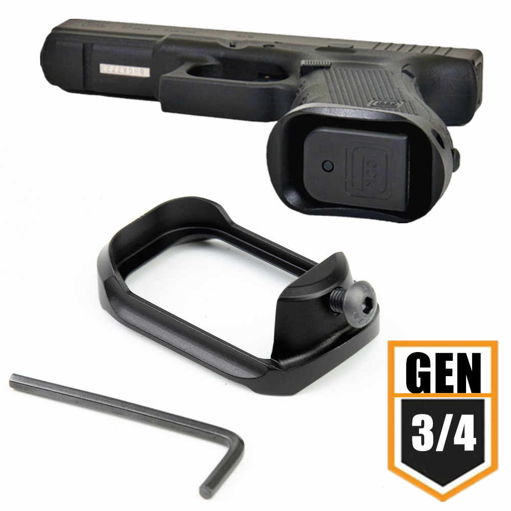 บ่อแม็ก งาน CNC Glock Gen 3/4/5 (3 สี) รุ่น Pro Magwell