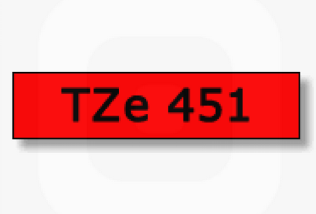 เทปพิมพ์อักษร TZE-451