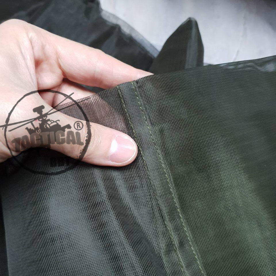 มุ้งทหารกันยุง ขนาด 1-2 คน (ตาข่ายเนื้อละเอียด)