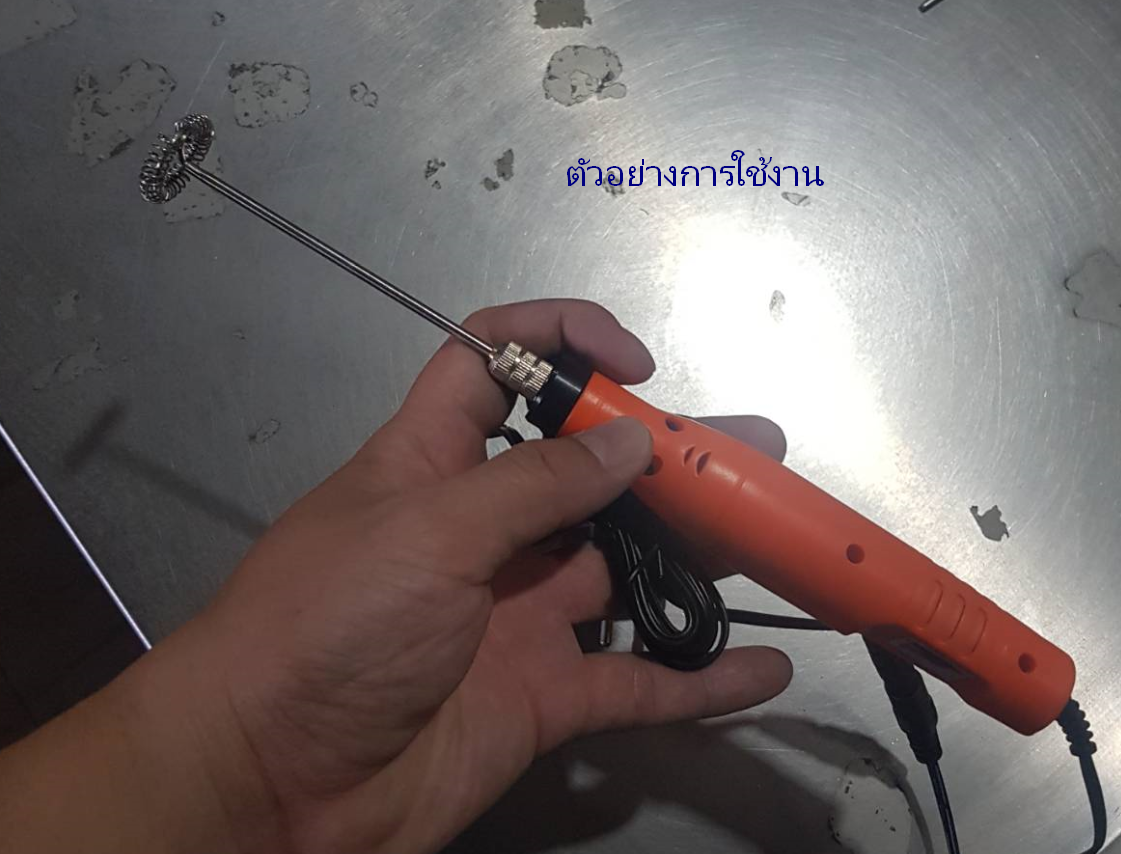 อะไหล่ก้านตีฟองนม ก้านหนา 3 mm. ยาว 11.ซม. รหัส 1760