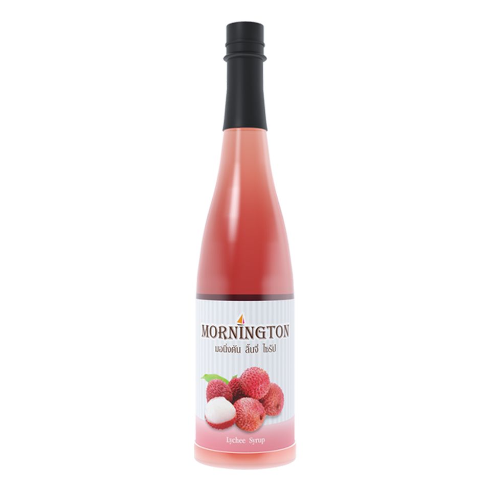 Mornington Lychee Syrup มอนิ่งตันลิ้นจี่ไซรัป รหัส 0837