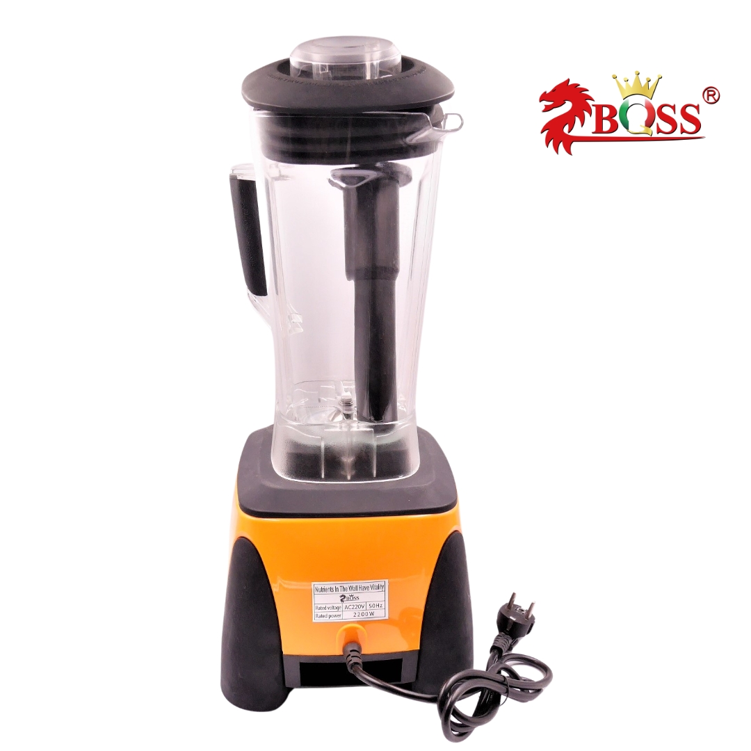 เครื่องปั่นน้ำผลไม้ สมูทตี้ ปรับแรงปั่น ขนาดโถปั่น 3 ลิตร 2200w ตรา BOSS รหัส 1273 (สินค้ามือหนึ่ง ไม่มีประกัน)