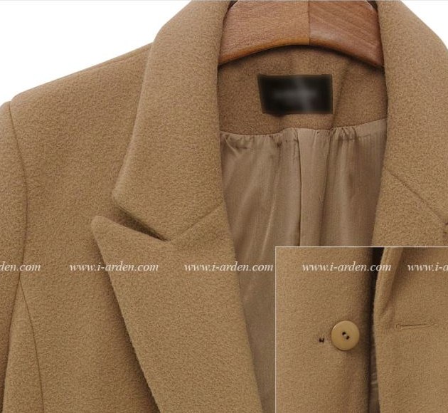 PreOrderคนอ้วน - เสื้อโค้ทกันหนาวแฟชั่นไซส์ใหญ่ โค้ทขนสัตว์ ตัวยาว สี : ดำ / กากีเข้ม / เทาเข้ม / ไวน์แดง