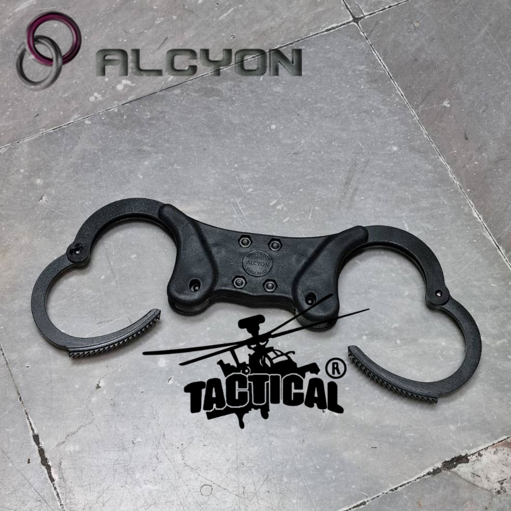 กุญแจมือแข็ง ยี่ห้อ Alcyon รุ่น Rigid (Made in Spain) มีซองผ้าขายแยก