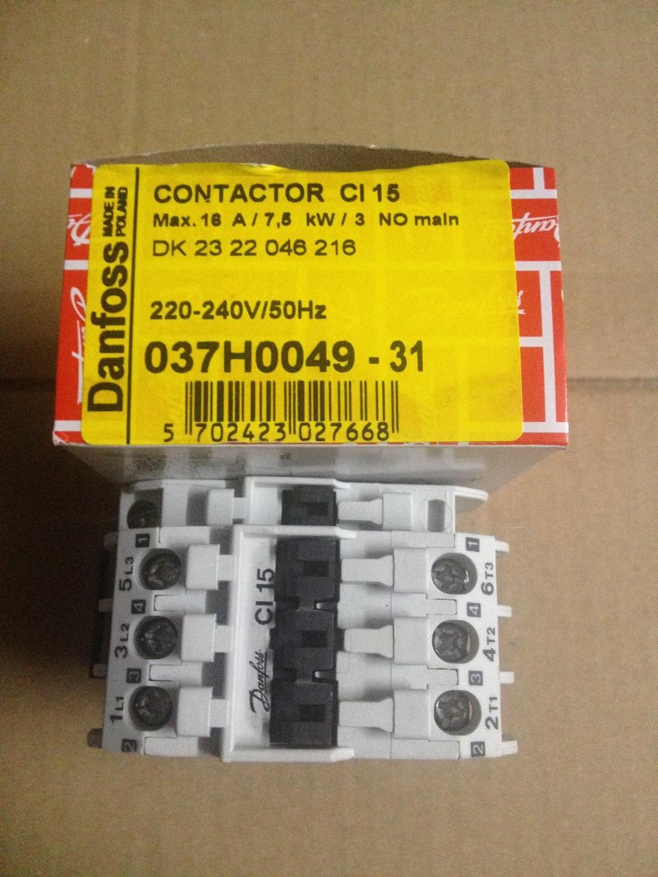 CI 15 Code037H004931