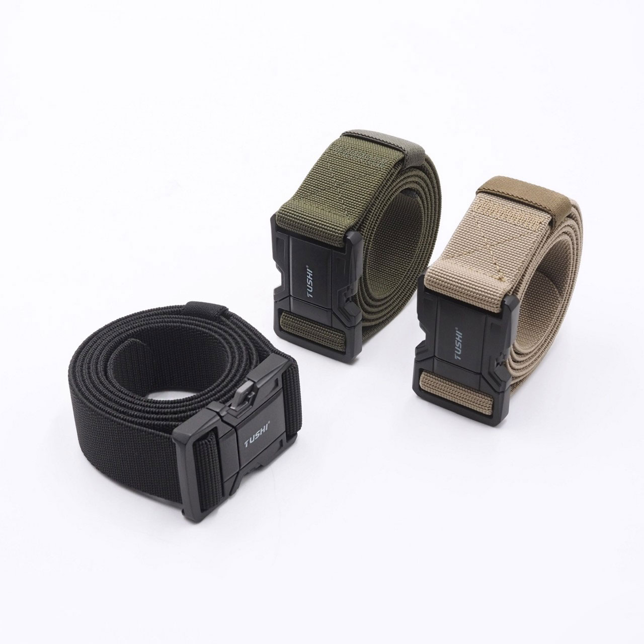 เข็มขัดหัวล็อค รุ่น 916