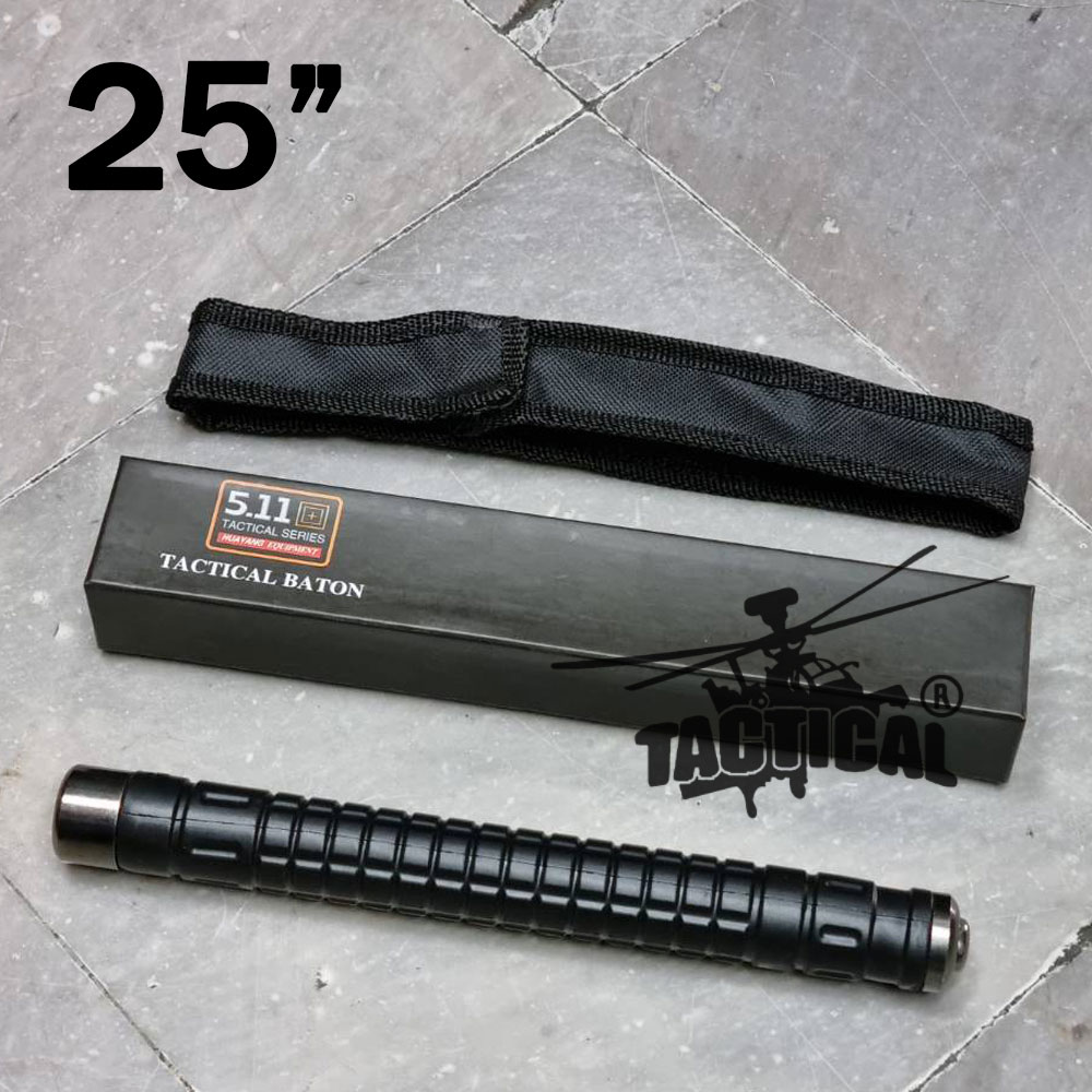 ดิ้วเหล็ก Tactical ด้ามยาง 20" 25" (แข็งแรง)