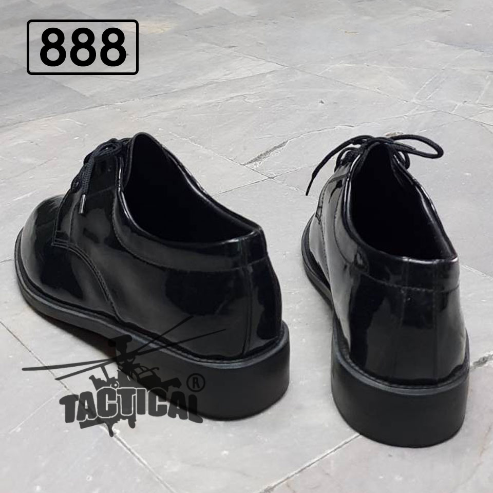 รองเท้าคัทชู ผูกเชือก หนังแก้ว 888