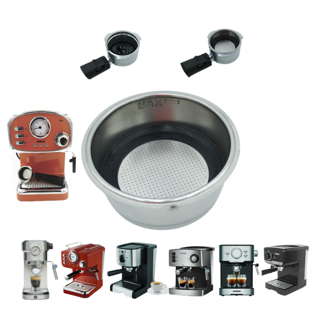 อะไหล่ ตะแกรง Filter ถ้วยกรอง 56 มิล ขนาด 2 ถ้วย เครื่องชงกาแฟ MiNiMEX รุ่น Bella รหัส 2331