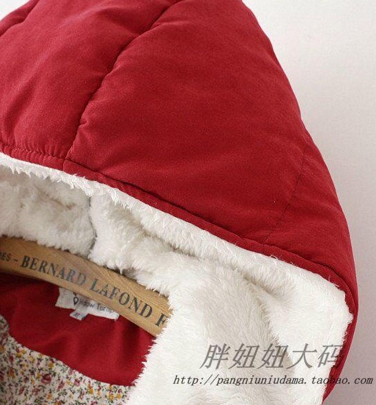 PreOrderคนอ้วน - เสื้อกันหนาวแฟชั่น ไซส์ใหญ่ คนอ้วน ผ้าฝ้ายบุนวม มีHood สี : ฟ้า / เขียว / น้ำเงิน / แดง / ชมพู