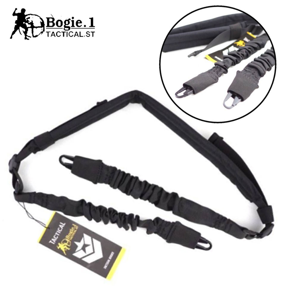 สายสะพายปืน ฟองน้ำรองบ่า Cordura มี 1 จุด กับ 2 จุด