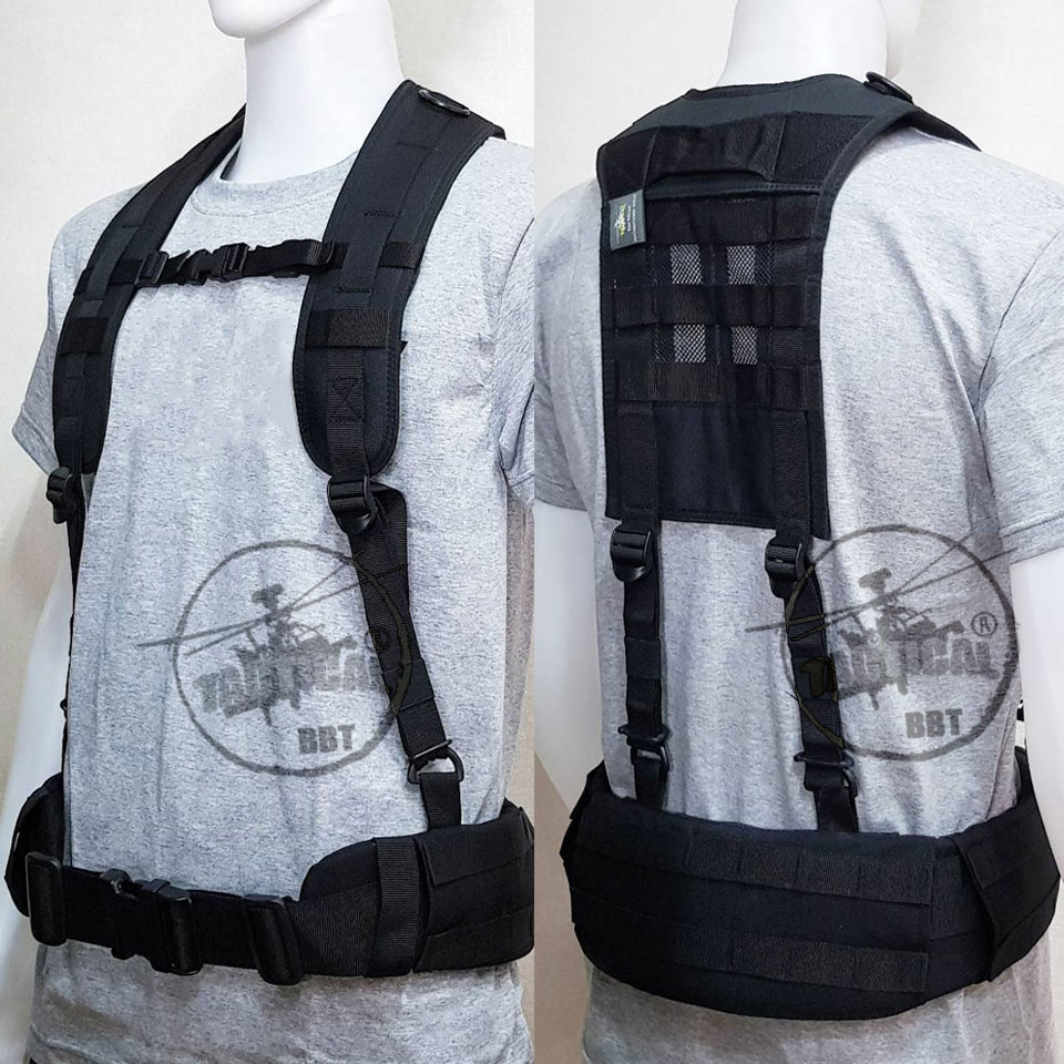 สายโยงบ่า + เข็มขัด TACTICAL (มีแยกขาย)