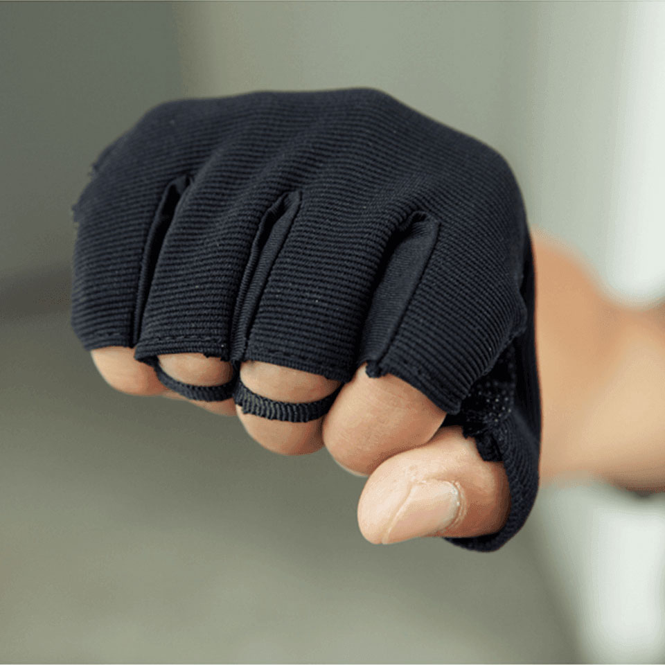 ถุงมือ ผ้า ครึ่งนิ้ว