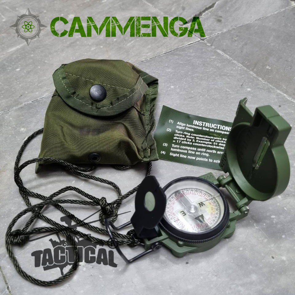 เข็มทิศ US. แท้ ของใหม่ (Phosphorescent Lensatic Compass 27)