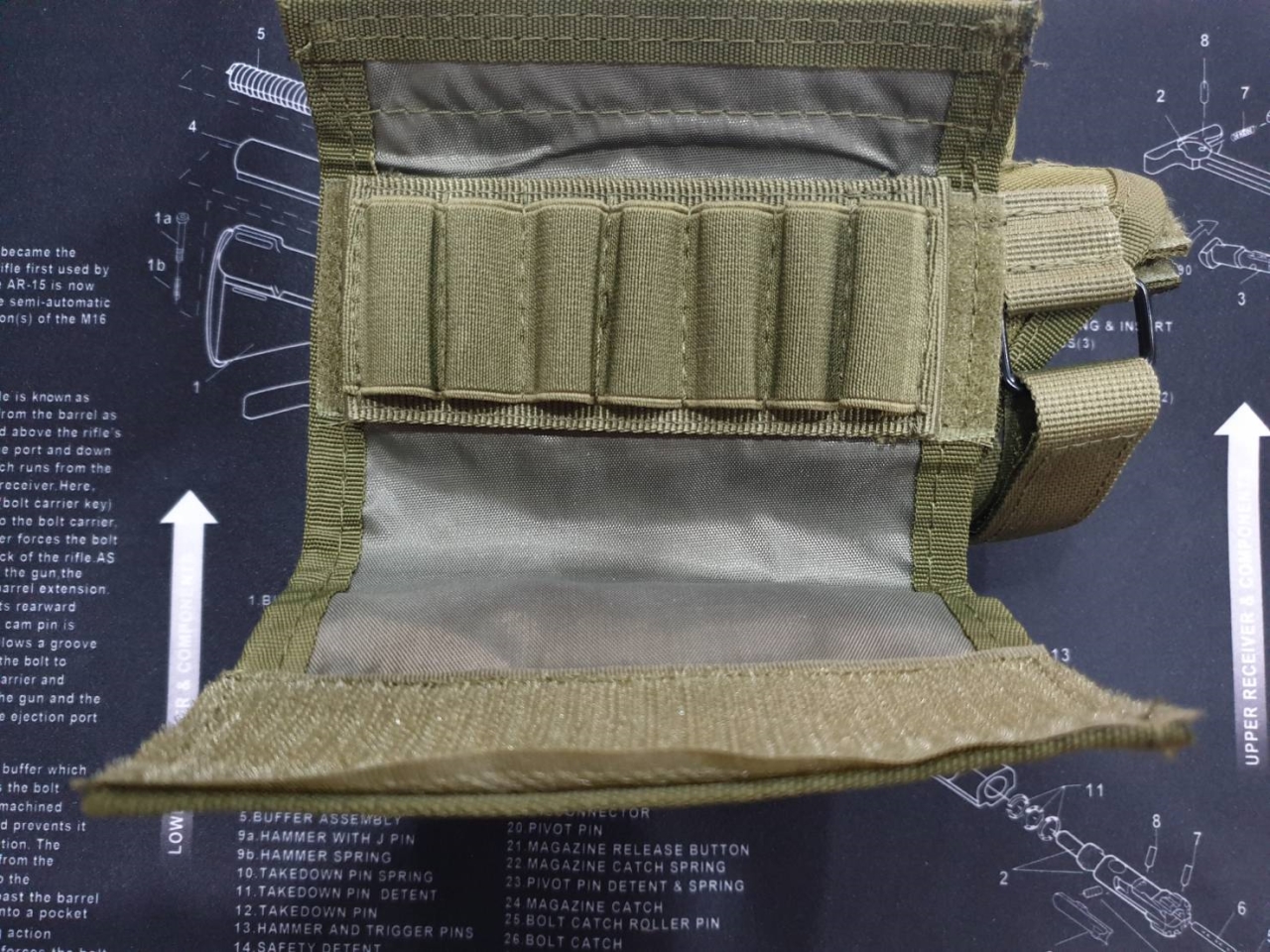 รองแก้มไรเฟิล (Rifle Cheek Rest)