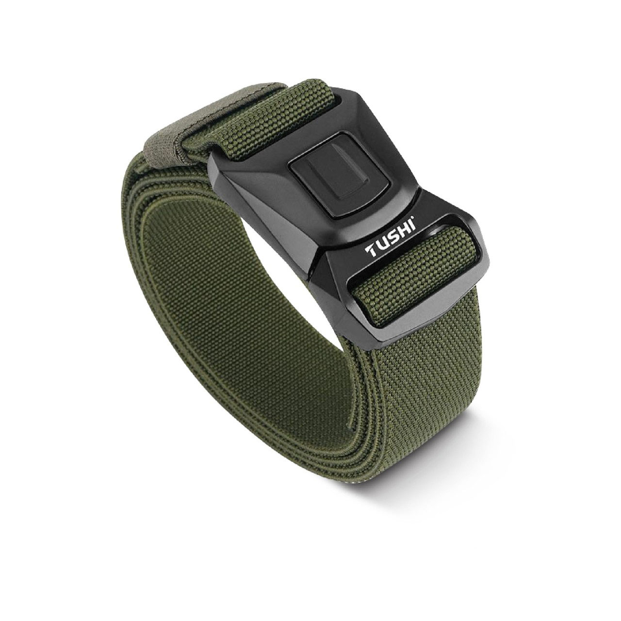 เข็มขัดสายยางยืด หัวปลดไว รุ่น 908