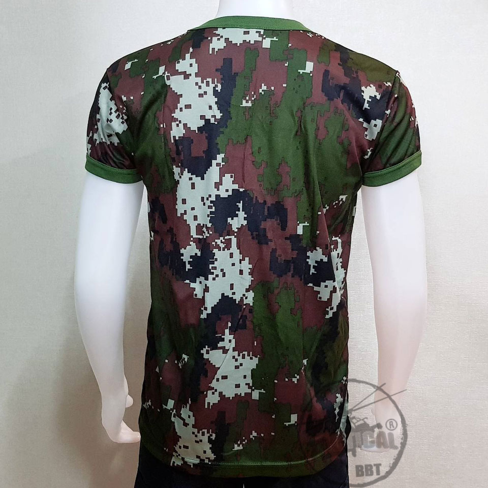 เสื้อยืดคอวี แขนสั้น (มีหลายลาย)