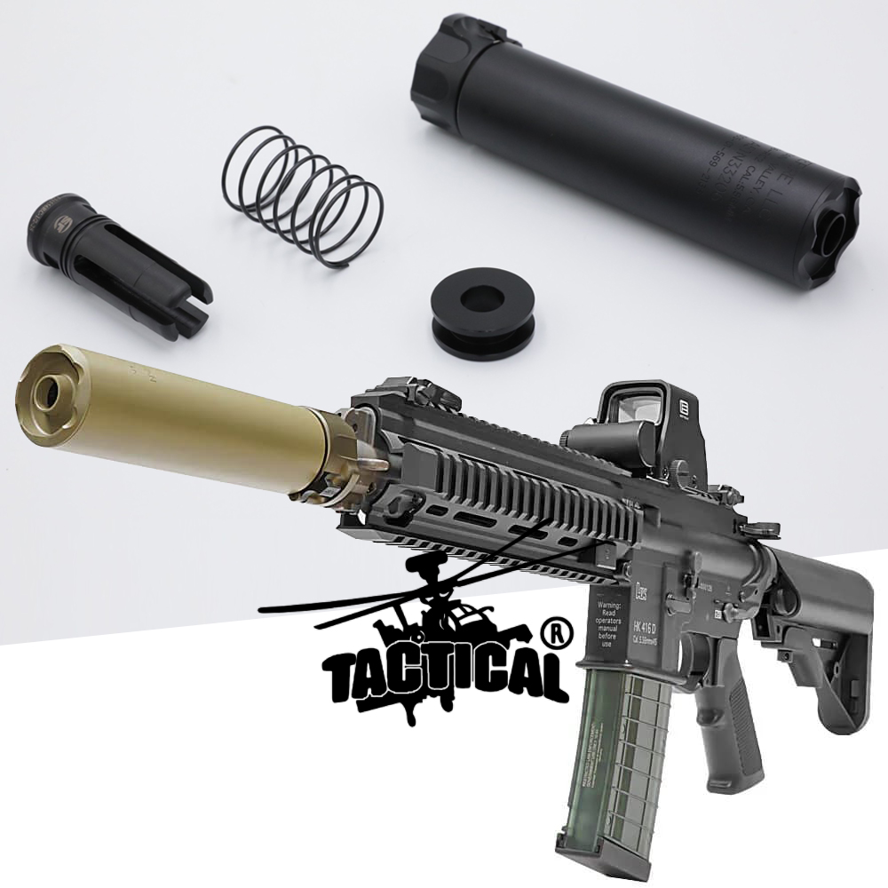 เก็บเสียง + ปลอกลดแสง ยี่ห้อ Surefire รุ่น Socom556 (6")