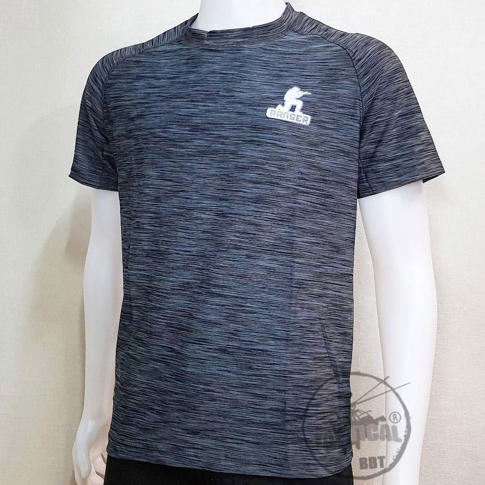 เสื้อคอกลม Ranger ผ้าใส่สบาย (ดำ เทาเข้ม เทา เทาอ่อน)