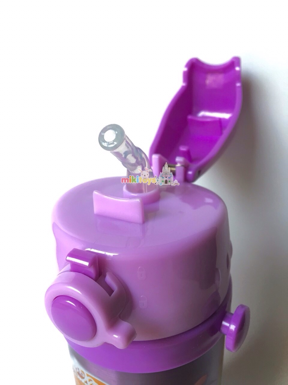 กระติกน้ำ มาย ลิตเติ้ลโพนี่ My little Pony~PURPLE (Rainbow Power)สีม่วง ขนาด350ml. รุ่นกดแล้วฝาเด้ง พร้อมตัวล็อค2ชั้น