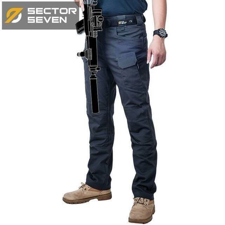 กางเกง Sector Seven IX7 เทา ผ้าหนา ยืด กันน้ำ (ของแท้)