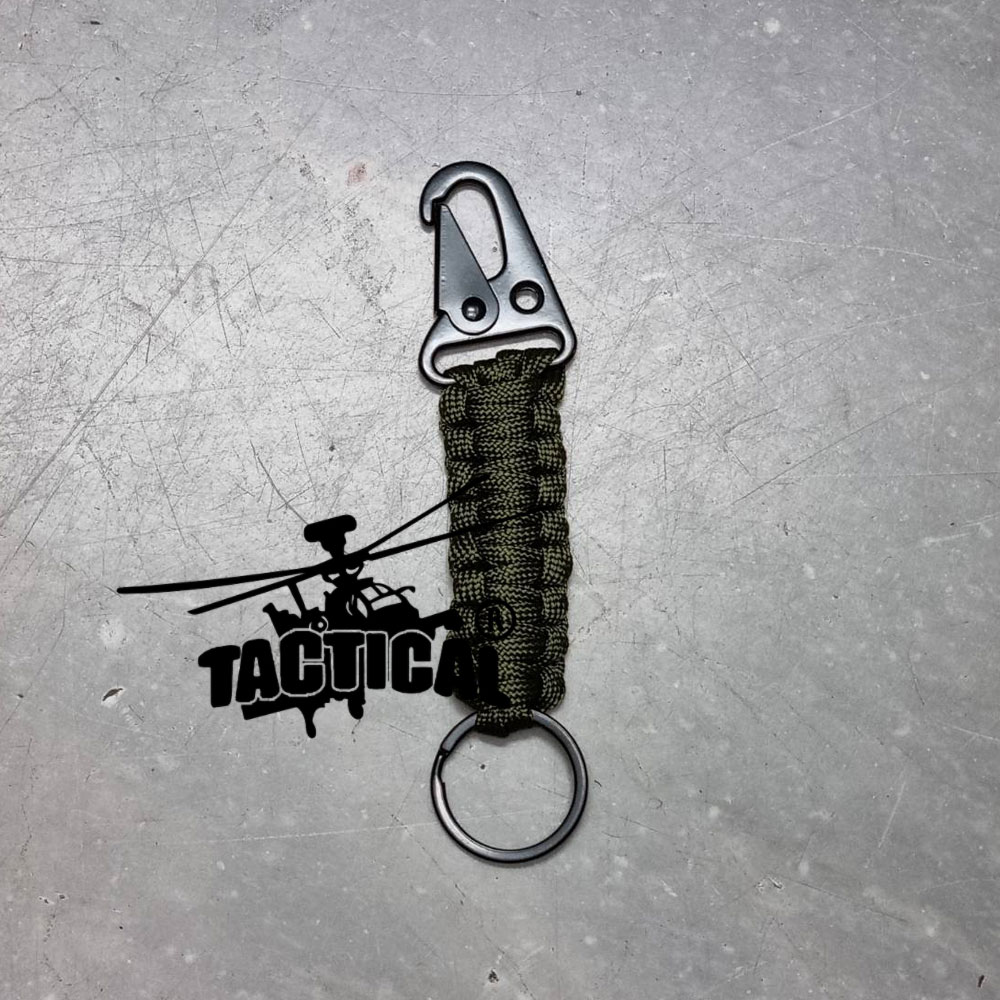 (รวม) พวงกุญแจเชือก Carabiner Tactical Link