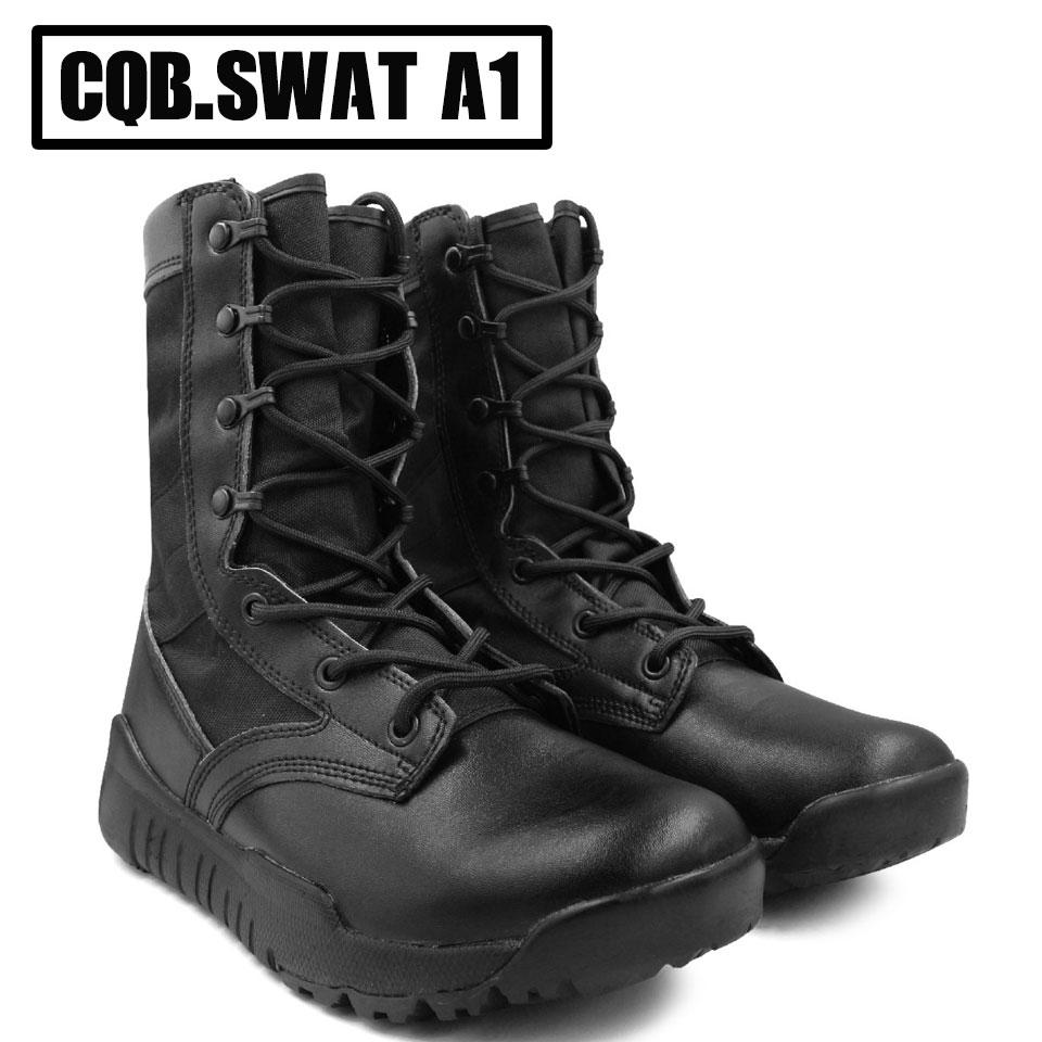 รองเท้าจังเกิ้ล CQB A1 น้ำหนักเบา (ดำ/ทราย)