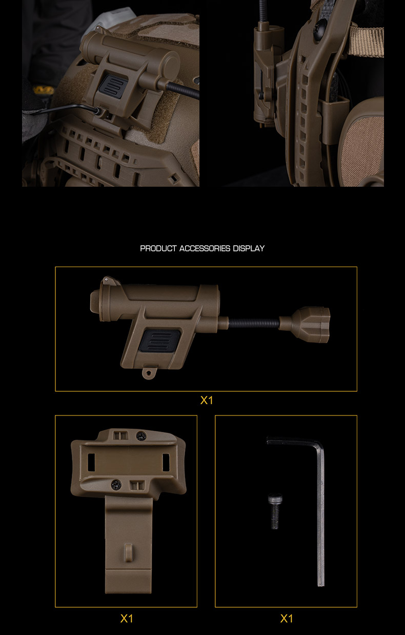 ไฟฉายติดหมวก MPLS Charge 4.0