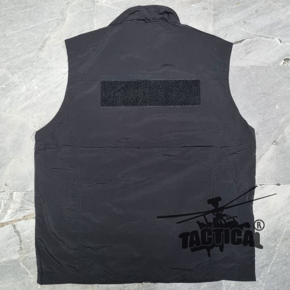 เสื้อกั๊กหน่วยงานราชการ กระเป๋าล้วง ตีนตุ๊กแก (3 สี)