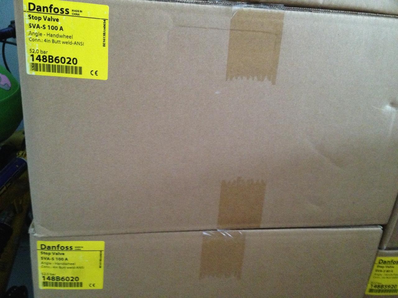 Stop valve SVA-S 100