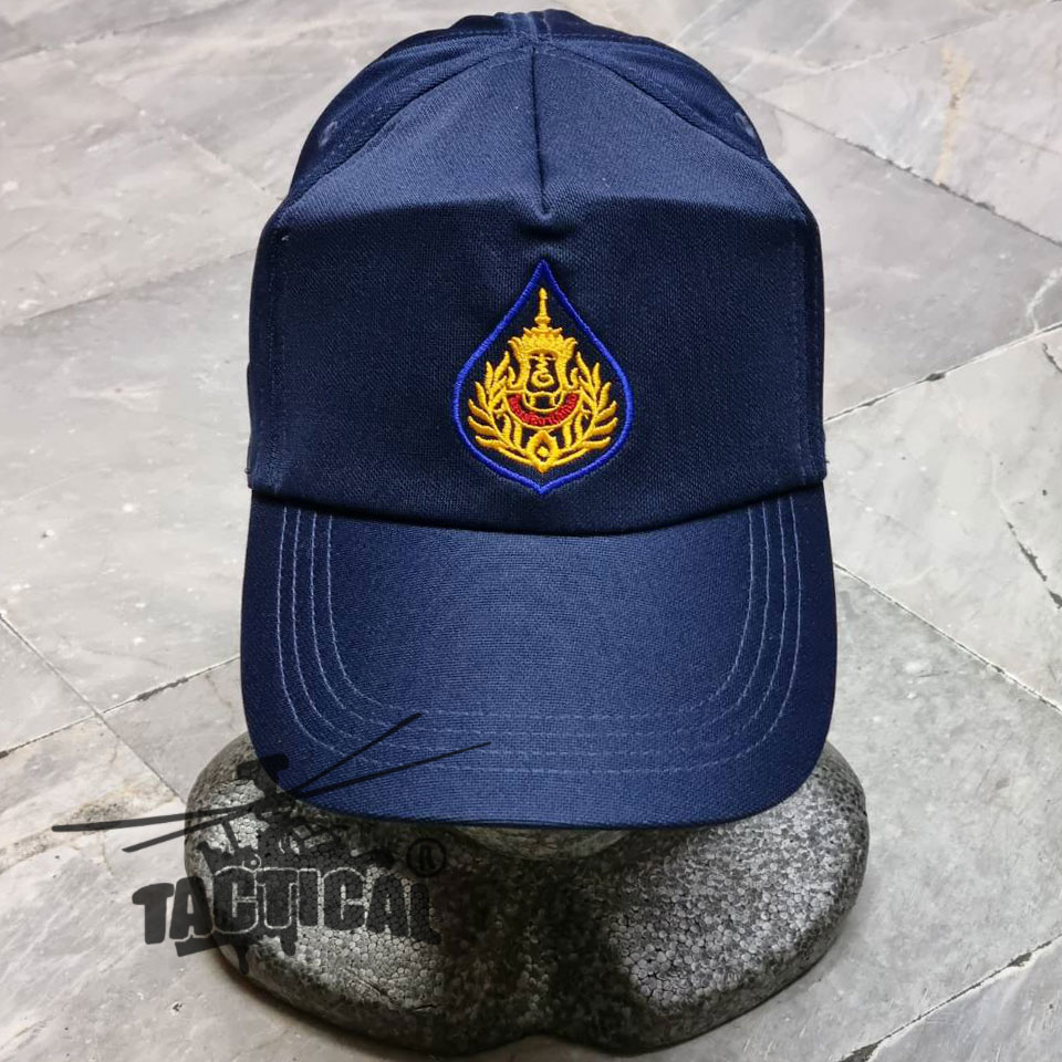 หมวกแก๊ปกรมท่า อส.หยดน้ำ ซิปหลัง
