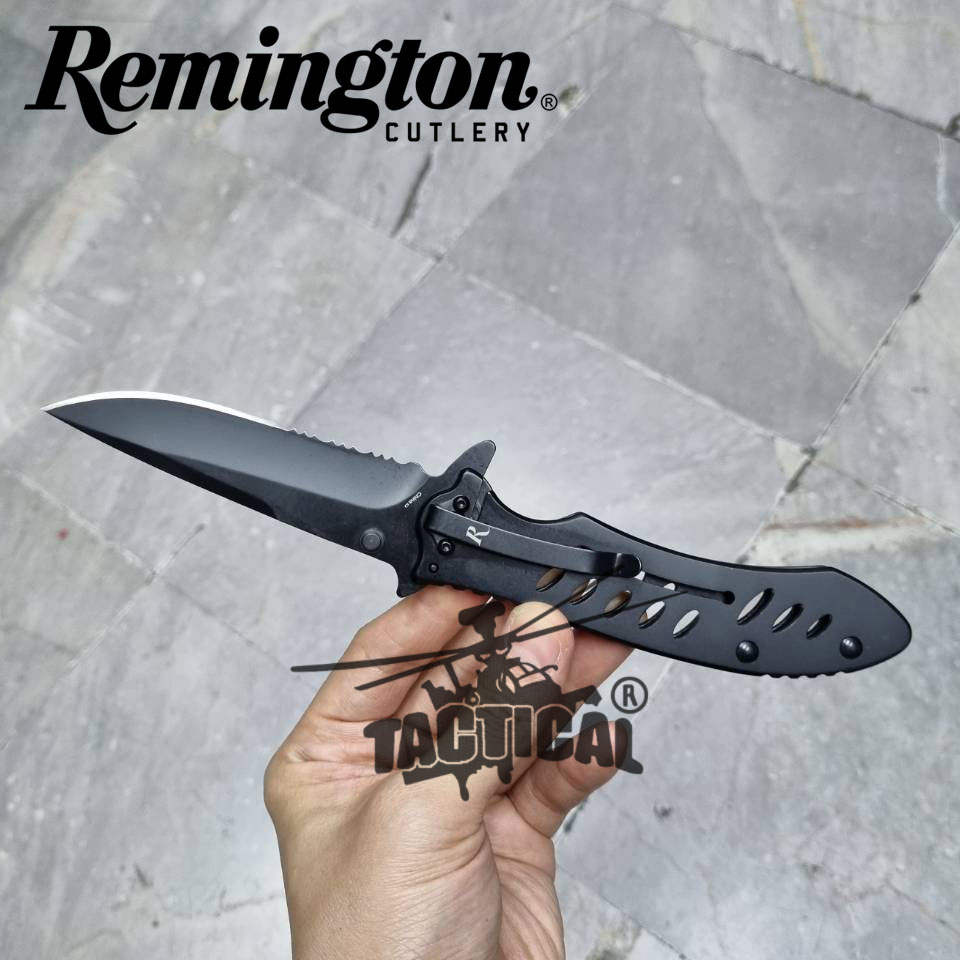 มีดพับ มีกริปเหน็บ ยี่ห้อ Remington R 20003-B ของแท้