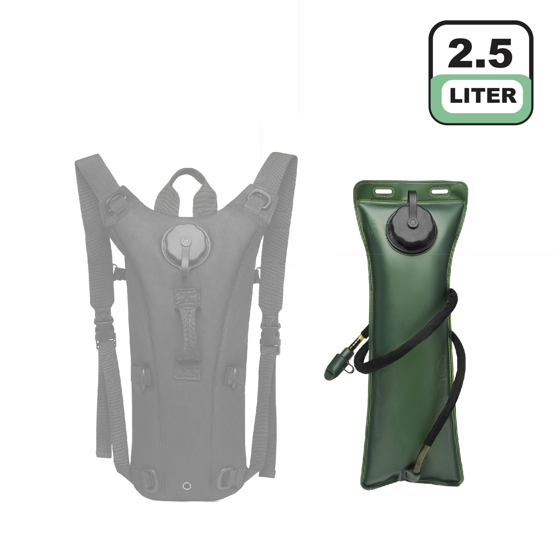 ถุงน้ำ 2.5 ลิตร (ขนาด 17x40 ซม.)