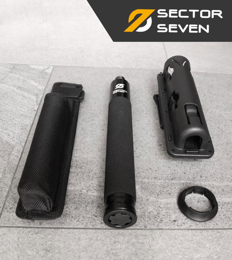 ดิ้วกดตูด 24 นิ้ว + ซองไฟเบอร์ ทน เก็บง่าย (ของแท้ Sector Seven)