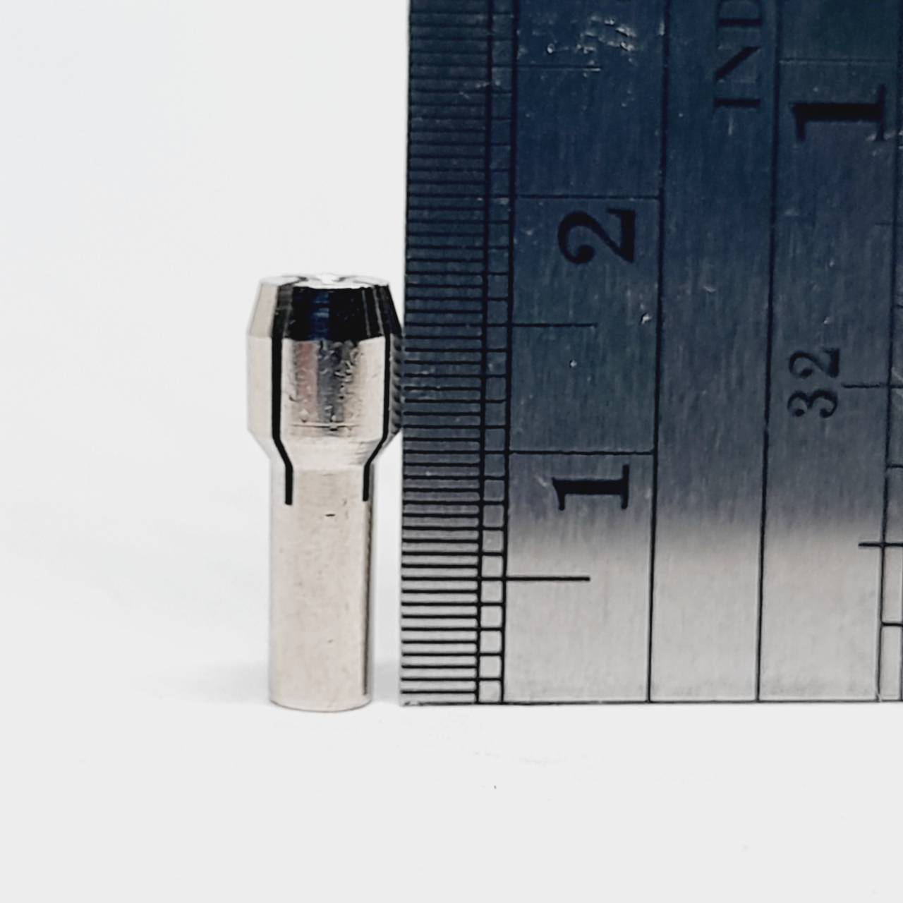 อะไหล่หัวจับก้านตีฟองนม ขนาด 1.5 มม.หนา 4.2 มม.สูง 16 มม. สีเงิน เสียบก้านตีฟองนม รหัส 2406