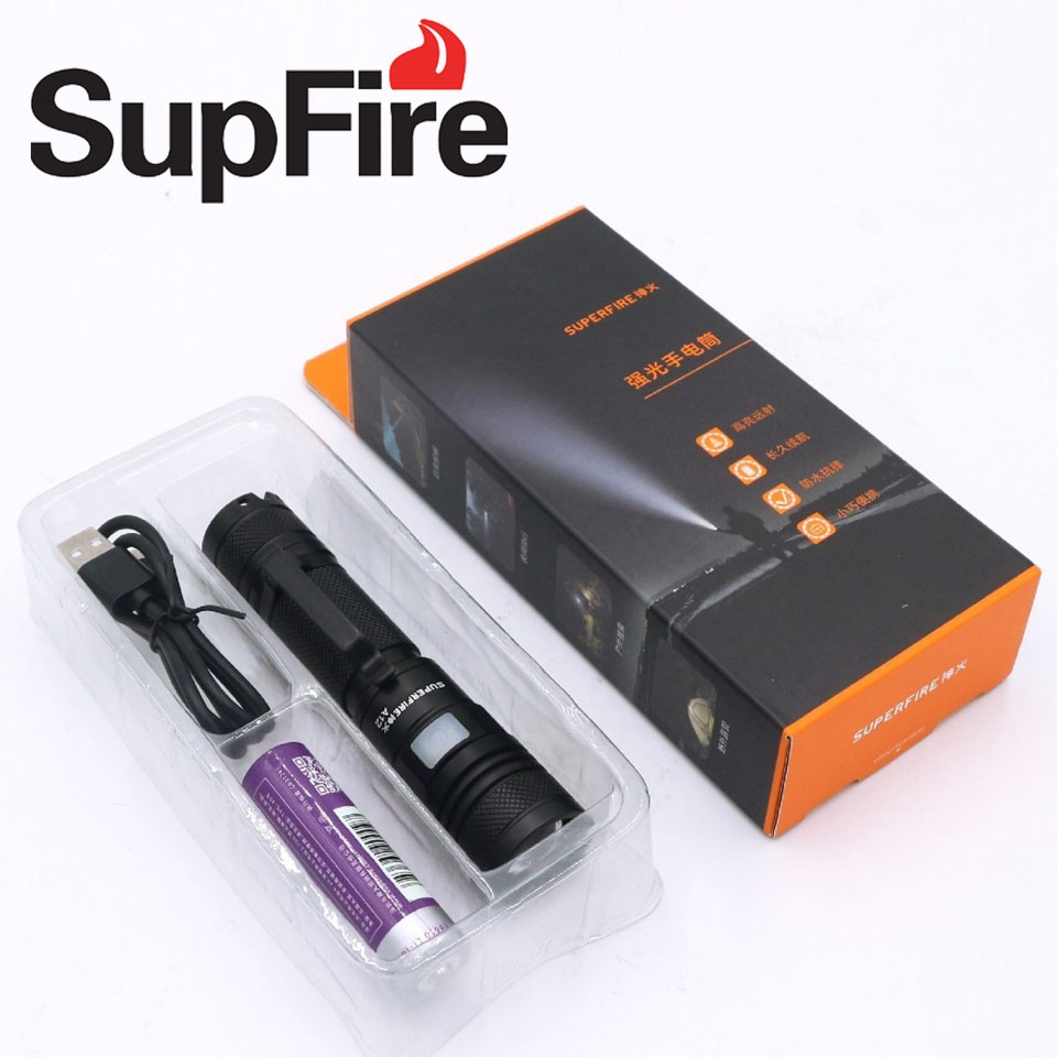 ไฟฉาย SupFire รุ่น A12 (ไฟแรง)