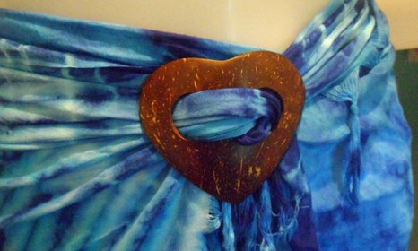 กะลารัดซิ่น Coconut shell Buckle