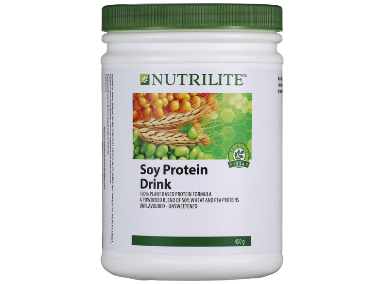 NUTRILITE Soy Protein Drink (450g) โปรตีนธัญพืช 100%