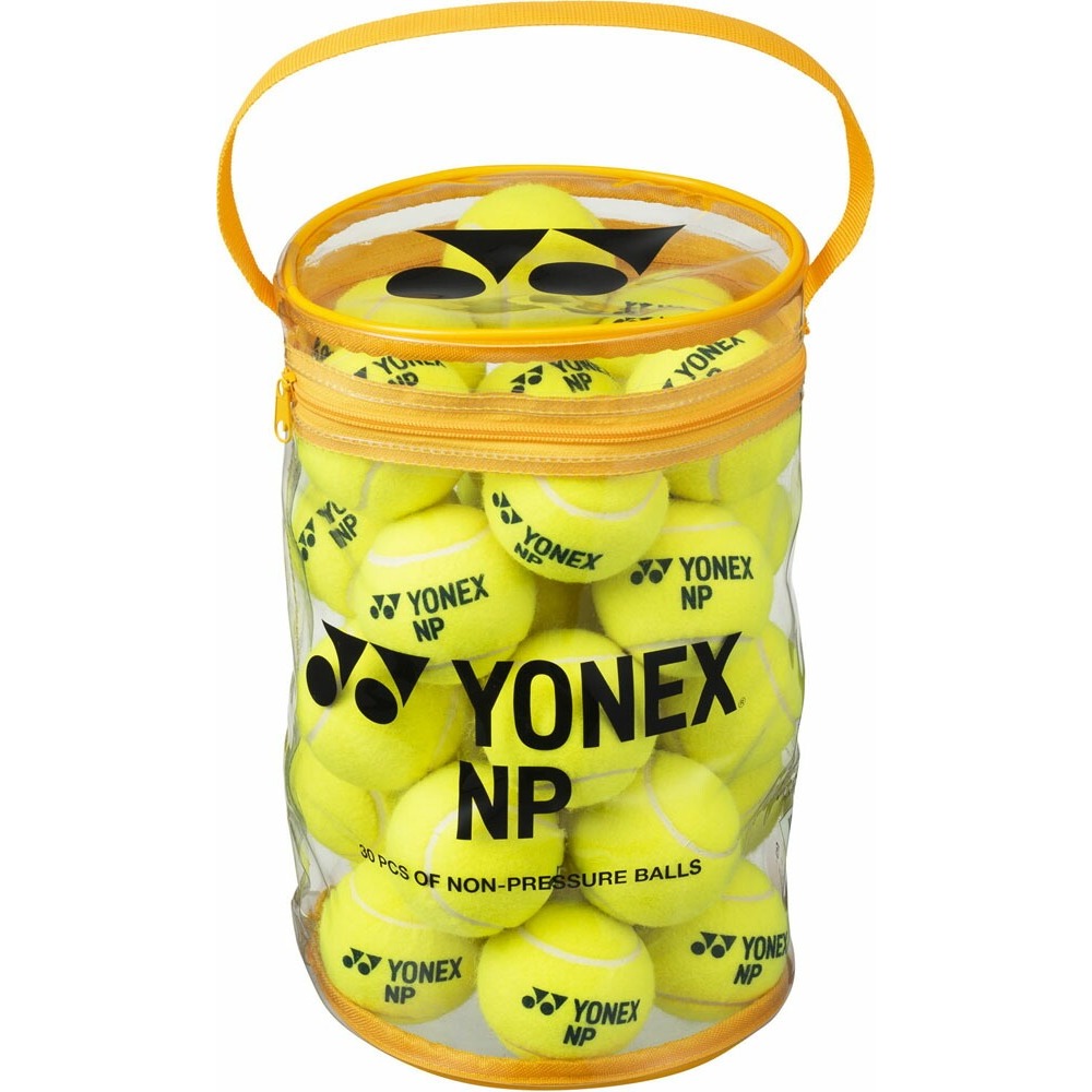 ลูกเทนนิสโยเน็กซ์ แบบไร้แรงดัน Yonex Non Pressureless Tennis Balls บรรจุ 30 ลูก ลูกฝึกซ้อม สำหรับผู้เริ่มต้น TBNP30