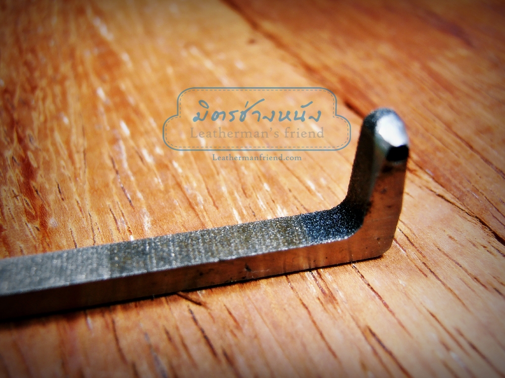 ก้านขูดตัว L ของที่ขูดฝังด้ายเทียน A25 แบบเหล็กแข็ง