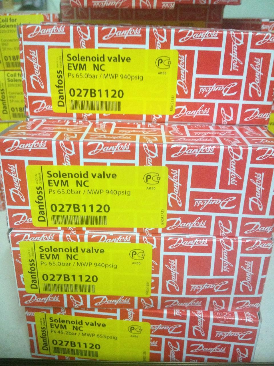 Solenoid valves Code 027B1120